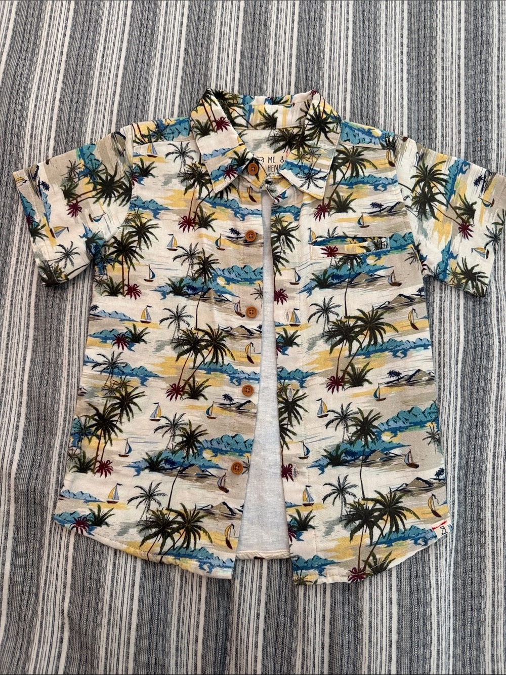 Me & Henry Hawaiian Shirt (4/5 Yr)